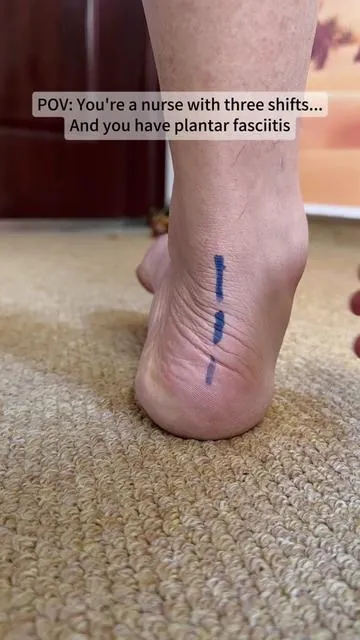 🦶🦵🦿🦵🦿#nurse #anklepain #plantarfasciitis #dealsforyoudays #anklebrace 