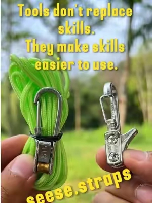 If knots work for you, awesome. If this works for you, awesome too.#straps #knot #rope #fyp #summerwins 