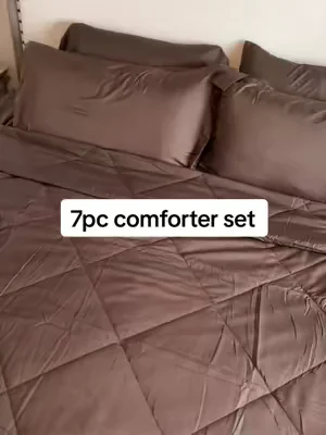 The perfect simple bedding set with everything you need #beddingset #comforterset #bedding 