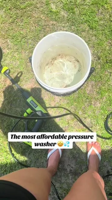This is exactly what I needed for this summer, water slide cleaning and the babies pool is so much easier to clean 🤩🤪🎊💦#summernecessities #portable #pressurewash #easyclean #cheap 