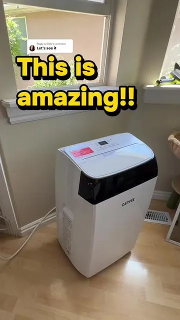 Replying to @Deb 14,000 BTU 3-in-1 Air Aircondition unit by Garvee. @GARVEE  #garvee  #acunit  #portableairconditioner  #dealsforyoudays  #summerwins 