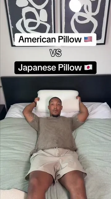 I wish I had this years ago 😭 #cervicalpillow #neckpain #ergonomicpillow #healthysleep #memoryfoampillow 
