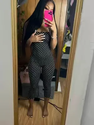 🥰 #fyp #outfitinspo #polkadotoutfits #polkadotjumpsuit #2pieceset 