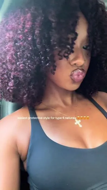 So pretty!! 🤩 @UNice Hair @UNICE @UniceHairCo #dealsforyoudays #unicehair #blackcherry #gluelesswigs #wiginstall 