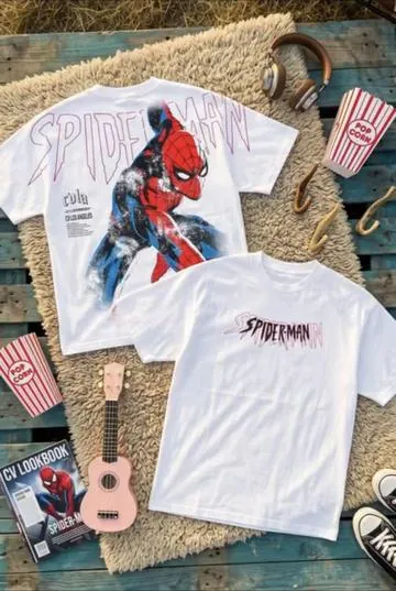 Spider Man Tee #spiderman #vintage #marvel #ootd #tiktokmademebuyit 