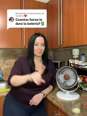 Respuesta a @vizcaino❤️ Ventilador recargable #ventiladorrecargable #ventilador #calor #cuba #dealsforyoudays 