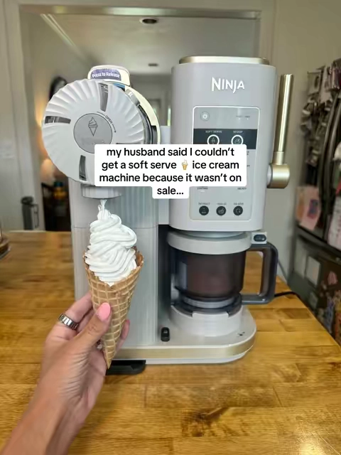 Here’s my new ice cream machine 🍦 #ninjacreami #ninjacreamiswirl #summerwins #tiktokshopcreatorpicks #tiktokshopdealsforyoudays 