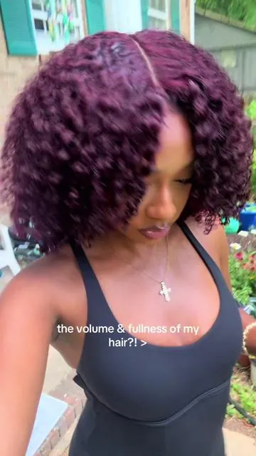 so teaaa @UNice Hair @UNICE @UniceHairCo #dealsforyoudays #unicehair #blackcherry #gluelesswigs #wiginstall 
