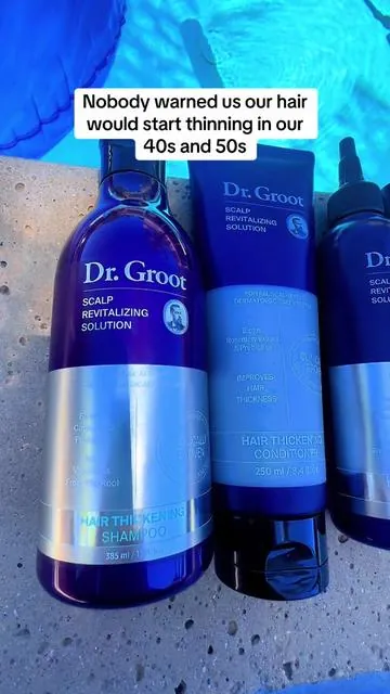 Your haircare routine should evolve as your hair does. #DrGroot #HairRoutine #Perimenopause #Menopause #KBeauty @Dr. Groot Hair 