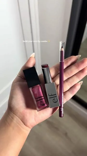#ElfCosmetics #GlowReviverLipOil #LipOil #LipGloss #LipCombo 