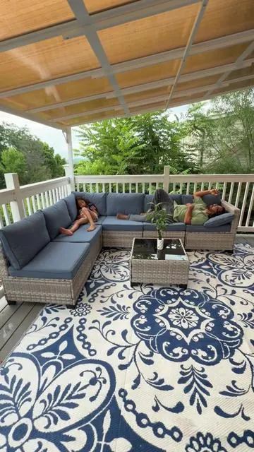 Outdoor Furniture Set, Patio Furniture Set, outdoor furniture ideas, Outdoor Furniture, Porch Furniture, best outdoor furniture, outdoor patio decon ideas, Sectional counch, Deck Furniture, house furniture shopping, Backyard Furniture, Building Outdoor Furniture, Furniture Finds, house furniture shopping, sota review, 3- Piece Wicker, patio furniture set tiktok shop #creatorsearchinsights #furniture #tiktokshopdealsforyoudays  #summerwins #arjunchuwan @MAISON BACKYARDS 
