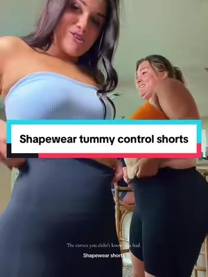 These shapewear tummy control shorts are so flattering and if it’s not a struggle size down! #shapewearshorts #tummycontrol #shapewear #tummycontrolshapewear #summervibes @SHAPELLX 
