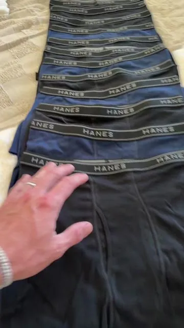 Hanes 100% cotton mens under 12 pack. #hanes #mensunderwear #cottonunderwear #briefs #DealsForYouDays 