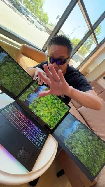 Cevaton One-Cable Dual Screen!  https://www.tiktok.com/t/ZP96Hqvf8Gn3F-iIKmp/ (Affiliate Link) #dualscreen #dualscreenlaptop #triplescreen #dualscreenextender #laptopsetup @Cevaton @cevaton_monitor @cevaton_products @Cevaton Store @Cevaton.tech 
