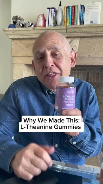 The WHY behind the product: L-Theanine Gummies. 🍃 #brainhealth #mentalhealth #ltheanine #calm #stressrelief 