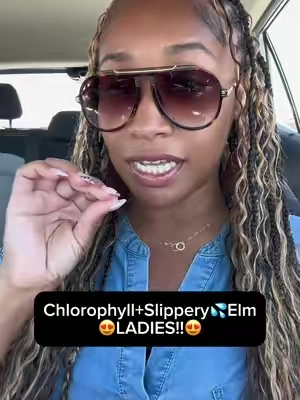Chlorophyll plus slippery elm! 💦#chlorophyll #chlorophyllwater #hygieneproducts #seamoss #guthealth 