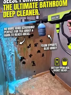 The package barely made it through the front door before I started using it. 😂 I figured my bathroom deserved the first test before my car did. The Mid-Year Sale price made this an easy decision, and after today's cleanup, I already know it'll get plenty of use. #cleaninghacks #fyp  #carwash  #floorcleaning  #bathroom 