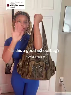 Replying to @ilikeraspberry2 For those wondering if an angelkiss bag will be good for school! #angelkiss #backtoschool #backtoschoolshopping 