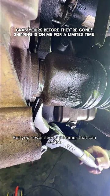 This is NOT your average claw hammer! 🔨🤯 Stop struggling with CV axles! Use this hack! 🚗💥 The ultimate toolbox upgrade you didn't know you needed! 🔥🔧 4 adjustment points? This tool is a literal cheat code! 🛠️⚡ Work smarter, not harder, on your next DIY project! 🧠🧰 A regular hammer could never do this on a car! ❌🔨The ultimate cheat code for suspension and engine work! 🔥 【DealsForYouDays】SEESE 16oz Claw Hammer with Magnetic Nail Starter,Indexing Rip Claw,Forged Steel Head,Shock-Absorbing TPR Grip,Heavy Duty Framing & DIY Tool #mechanicsoftiktok  #tooltok  #diymechanic  #CarRepair  #handymathacks 