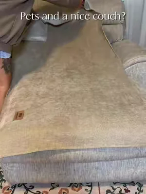 If you have pets and a nice couch— 👀👀 #couchcovers #petfriendlyhome 