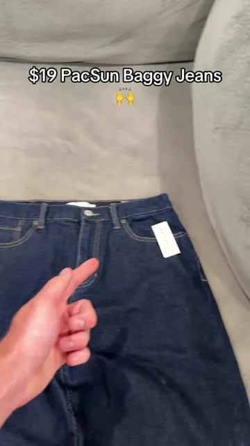 6’1 170 wearing size 32x32🤝 #pacsun #jeans #baggyjeans #tiktokshopmademebuyit #baggyfit 