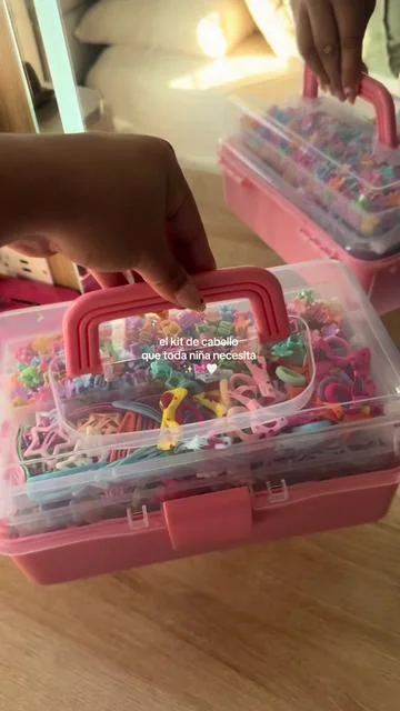 Todo en una sola cajita ✨🎀 #girlmom #hairaccessories #DealsForYouDays 