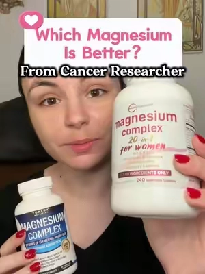 Which magnesium is better and why! #magnesiumdeficiency #magnesium #womenover40 #womenshealth #dealsforyoudays 