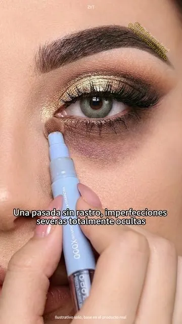 The ultimate solution for flawless eyes: a powerhouse concealer that effortlessly masks even the toughest dark circles and bags. #darkcirclesundereyes #Concealer #Eyebags