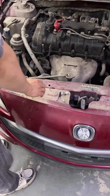 Stop digging around in the dark for lost bolts. This magnetic pickup tool has a bright LED light, a flexible head, and a strong magnetic tip to grab parts in seconds. #mechanic #autorepair #magnetic #carsoftiktok #fyp 
