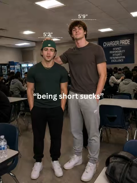 being short is a choice!!