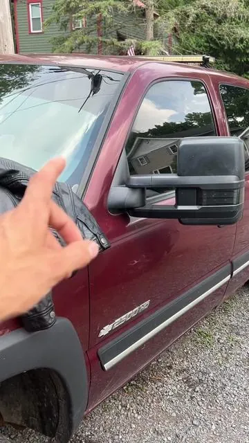 When the heat is just too much, this windshield sunshade makes a huge difference #heat #truck #tint #carguy #automotive 