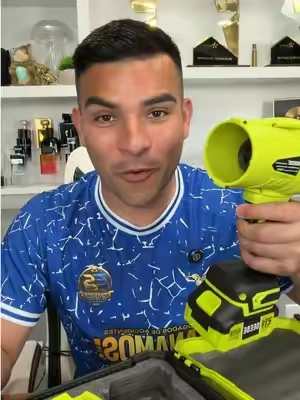 Esto me salvó la espalda! La potencia es increíble h es mi favorito para limpiar mi yarda #miniblower #blower #leafblower 