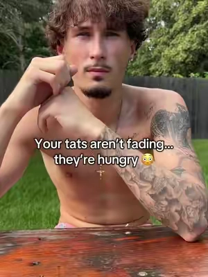 Save your tats in the sun before it’s too late..