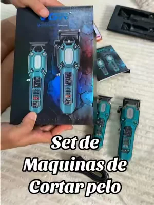 Set de maquinas para cortar pelos y recortadoras VGR profesionales #clipper #barber #oferta #paratiiiiiiiiiiiiiiiiiiiiiiiiiiiiiii #tiktokshopcreatorpicks 