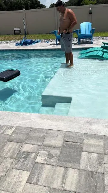 My favorite thing about cleaning my pool is not having to do it! #aiper #roboticpoolcleaner #poolcleaner #dealsforyoudays #tiktokshopdealsforyoudays 