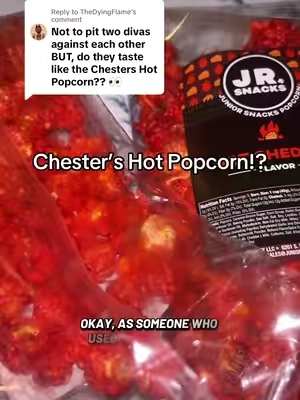 Replying to @TheDyingFlame this is the closest thing imo to Chester’s 😮‍💨 🔥 🍿 #popcorn #flaminhot #tiktokshop #snacktok 