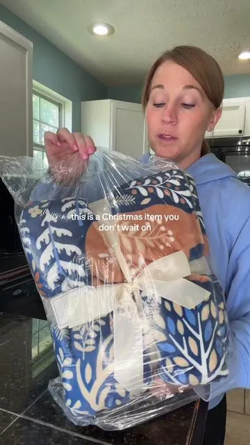 I know it’s June but these sold out in August last year…without this surprising price!  If you want it, you’ve got to snag it early! #christmasblanket #christmasinjuly #qvc #cozyblanket #bestblankets 