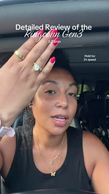 In app insights included | vascular insights| cycle tracking| weightloss| sleep monitoring etc.  @Chosen_Nique✨ girl, I accidentally deleted your comment on my last video trying to respond to it, so here’s a full review! From my research, the longer you wear it the more accurate the tracking is, and can be used as a tool to track ovulation pretty effectively using your basal body temperature. Of course if it’s in the Most High’s will, so be it but I feeeel you. My mind and my body are in agreement that 5 babies is enoughhh!  #ringconn #smartring #ouraring 