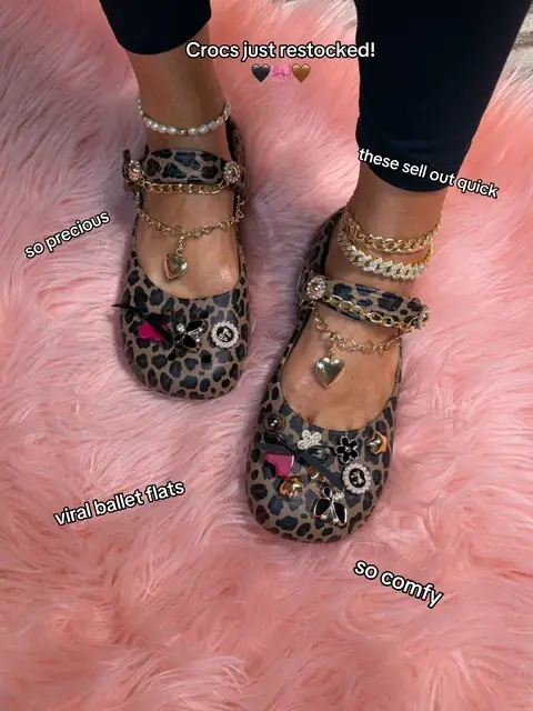 crocs just brought   back the ballet flats but they go fast!! #crocs #crocsballet #crocsballetflats #crocsflats #tiktokshopcreatorpicks 