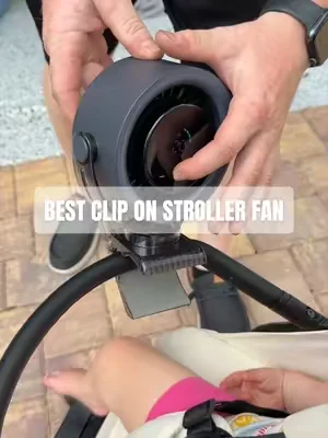 Replying to @Jess | Mom & Home Finds 🤍 yes!! living in florida we have been reaching for this fan nonstop 🙌🏻☀️ #strollerfan #cliponfan #portablefan #summermusthaves #mommusthaves 