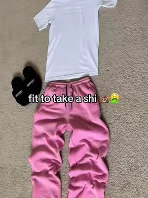 is the fit tuff? make sure to cop though before they run out 👍 and these are NOT POLY 😤 #fyp #outfit #sweatpants #comfy #viral 