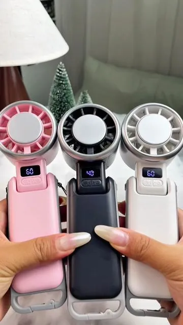 New and improved air conditioning fan!! A must have if you are going somewhere hot this summer! #minifan #turbofan #summeressentials #portable #summerwins 