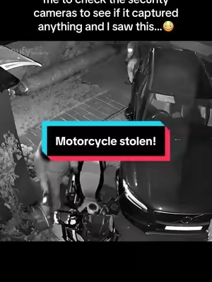 Ermmm can you not steal my motorcycle pls 🥲 #eufy #caughtoncamera #securitycamera #crime #motorcycle 