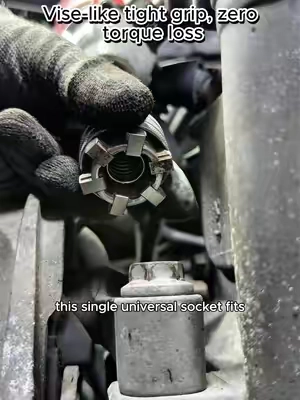 If I told you this tool can even easily remove stripped bolts, wouldn't that blow your mind? No more carrying around a heavy toolbox everywhere. This one does it all. It's the all-in-one universal socket every garage needs in 2027. #fathersdaygift #LifeHack #musthaves#tooltok #mechanicsoftiktok 