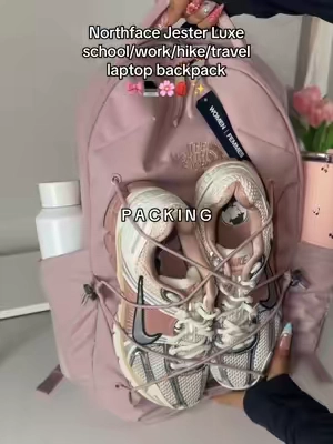 The perfect school/ work/ hiking/ travel backpack 🤩💻🎒 #thenorthface #backpack #schoolbackpack #travelbackpack #TikTokshopbacktoschool 