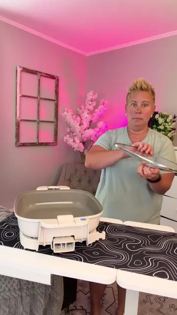 Electric skillet #tiktokshopcreatorpicks #summerturnup #qvc 