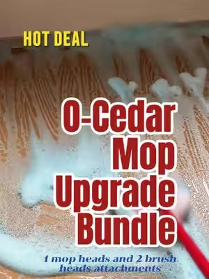 O-cedar mop owners, I wish I had known this earlier!😭🧼 #ocedar #mophead #scrub #CleanTok #dealsforyoudays