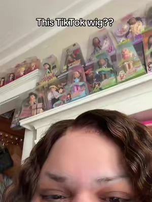 IM SHOCKED #fyp #curlywig 