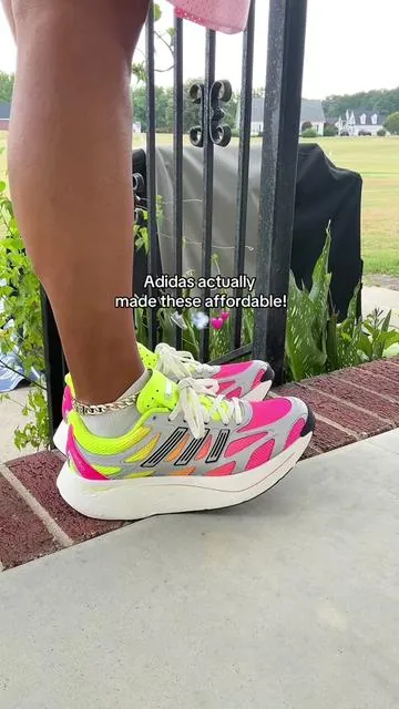 perfect for hot girl walks and long work shifts! cute and still affordable! #adidas #adizero #comfysneakers #walkingshoes #runningshoes 