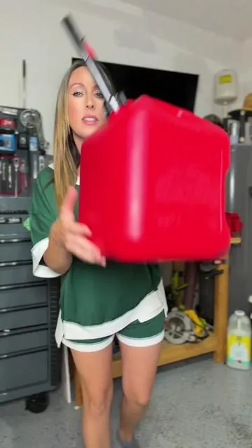 Whoever designed these new gas can nozzles… clearly never had to actually pour gas. This little upgrade brings back the old-school flow, and my patience has officially been restored. If you’re getting ready for hurricane season, do yourself a favor and grab one of these kits and thank me later. #gascan #hurricanprep #stormseason #homeessentials #stormprep 
